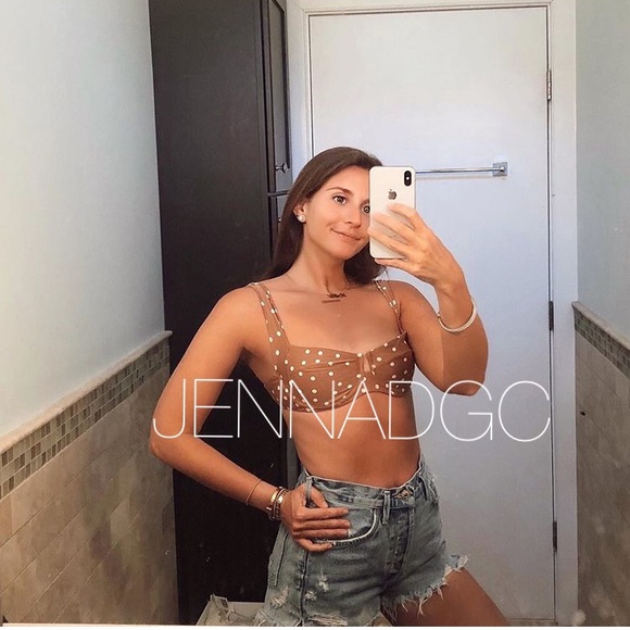 L*Space Camellia Bikini Top in polka dot NWT - Picture 13 of 16